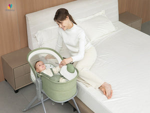 Mastela Orbelle Multi-Role Cradle Green 0-6M | The Mom Store - Green Cradle