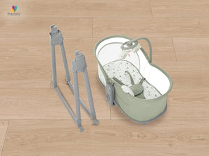 Mastela Orbelle Multi-Role Cradle Green 0-6M | The Mom Store - Green Cradle