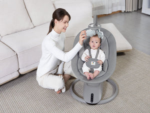 Mastela Orbo Dream 360 Cradle Rocker 0-6M | The Mom Store - Grey Cradle