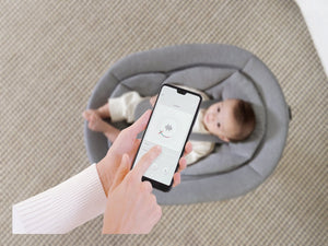 Mastela Orbo Dream 360 Cradle Rocker 0-6M | The Mom Store - Grey Cradle