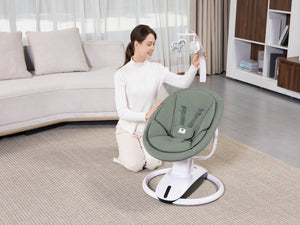 Mastela Orbo Dream 360 Cradle Rocker 0-6M | The Mom Store - Green Cradle