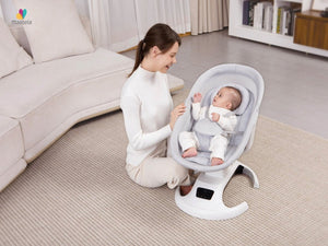 Mastela Ori Euphoria 3D Swing 0-24M | The Mom Store - Light Grey Baby Swing