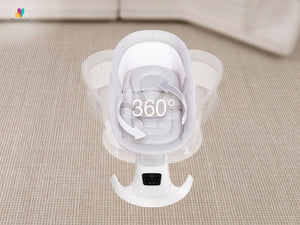 Mastela Ori Euphoria 3D Swing 0-24M | The Mom Store - Light Grey Baby Swing