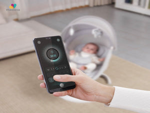 Mastela Ori Euphoria 3D Swing 0-24M | The Mom Store - Light Grey Baby Swing