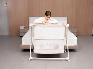 Mastela Sense Balance Bassinet 0-12M | The Mom Store - Beige Bassinet
