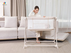 Mastela Sense Balance Bassinet 0-12M | The Mom Store - Beige Bassinet
