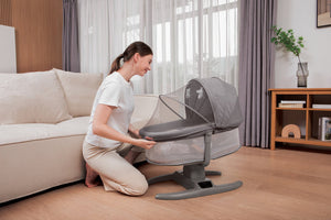 Mastela Swing H multi - motion baby cradel Dark Grey Birth to 36M - 8405
