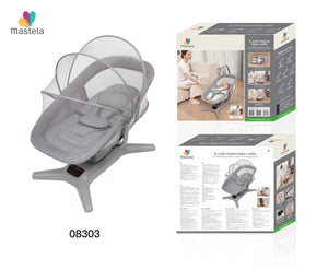 Mastela Swing X multi - motion baby cradel Dark Grey Birth to 36M - 8303
