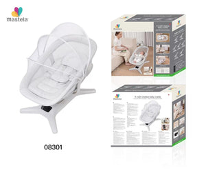 Mastela Swing X multi - motion baby cradel Lite Grey Birth to 36M - 8301
