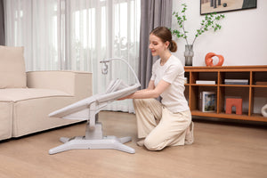 Mastela Swing X multi - motion baby cradel Lite Grey Birth to 36M - 8301