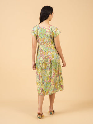 Matcha Maternity and Nursing Dress - S Maternity Casual Dress