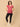 Maternity and Nursing Top - Tomato Red Melange - MAT - NIA - RDML - S
