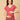 Maternity and Nursing Top - Tomato Red Melange - MAT - NIA - RDML - S