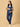 Maternity Denim Dungaree with Side Buttons Blue - MDD - BTBLU - S