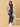 Maternity Denim Dungaree with Side Buttons Blue - MDD - BTBLU - S