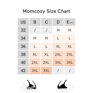 Momcozy Maternity Accessory YN21 Nursing Bra Skin Color - The Mom Store