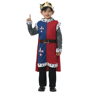 Medieval King costume,Kids Halloween Costume Fancy Dress Up - 3 - 4 Years Halloween