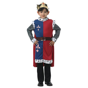 Medieval King costume,Kids Halloween Costume Fancy Dress Up - 3 - 4 Years Halloween