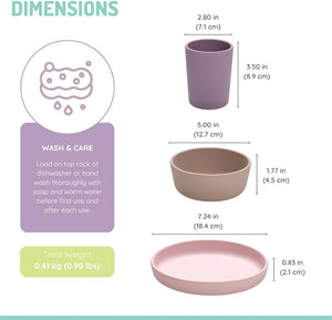 Melii 3 Piece Silicone Feeding Set - 13700