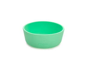 Melii 3 Piece Silicone Feeding Set Lime, mint, blue - 13600