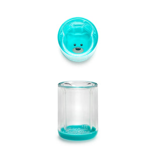 Melii Double Walled Bear Cup 1 pack - Blue - 13500