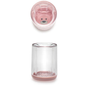 Melii Double Walled Bear Cup 1 Pack - Pink - 13510