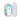 Melii Electric Nail Trimmer White & Teal - 50002