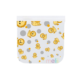 Melii Reusable Eva Animal Snack Bags - 4 Pack Multicolor - 21230