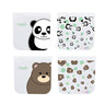 Melii Reusable Eva Animal Snack Bags - 4 pack Multicolor - 21220