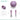 Melii Silicone Bowl with Lid & Utensils Cat - Purple - 12610