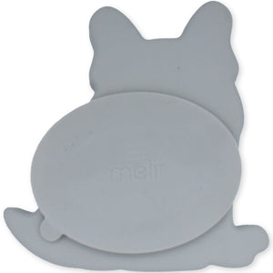 Melii Silicone Divided Plate - Grey - 17400