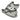 Melii Silicone Divided Plate - Grey - 17400