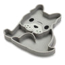 Melii Silicone Divided Plate - Grey - 17400