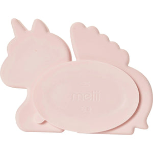 Melii Silicone Divided Plate - Pink - 17300