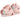 Melii Silicone Divided Plate - Pink - 17300
