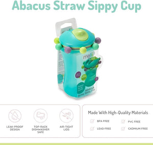 Melii Sippy Cup - Abacus - 1 pack - Blue - 12000