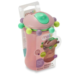 Melii Sippy Cup - Abacus - 1 pack - Pink - 12100
