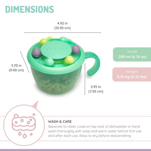 Melii Snack Container Abacus - Mint - 11500