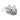 Melii Snack Container with Finger Trap Bulldog - Grey - 18200