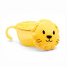 Melii Snack Container with Finger Trap Lion - Yellow - 18300