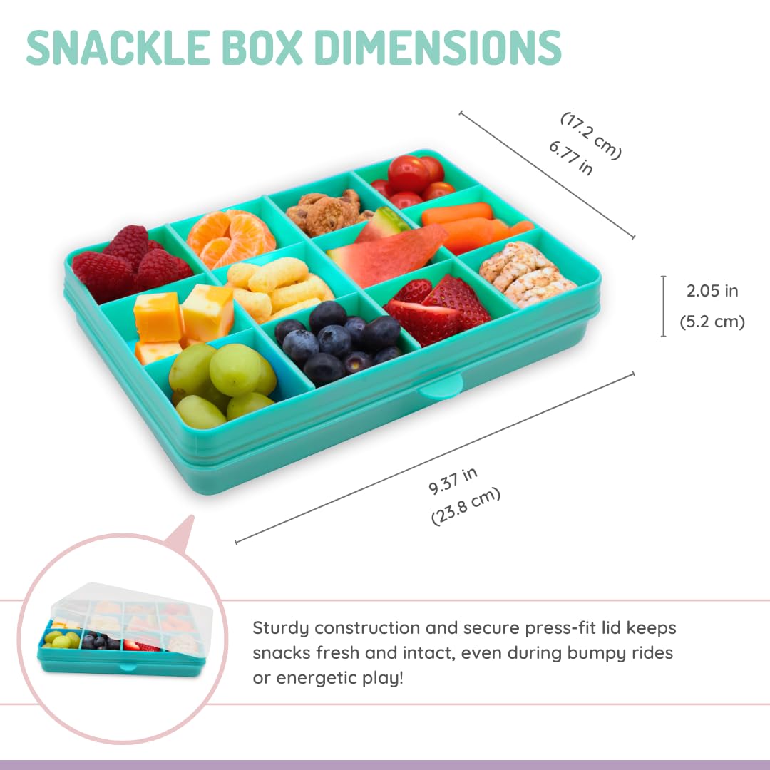 Melii Snackle Box - Blue - 18900