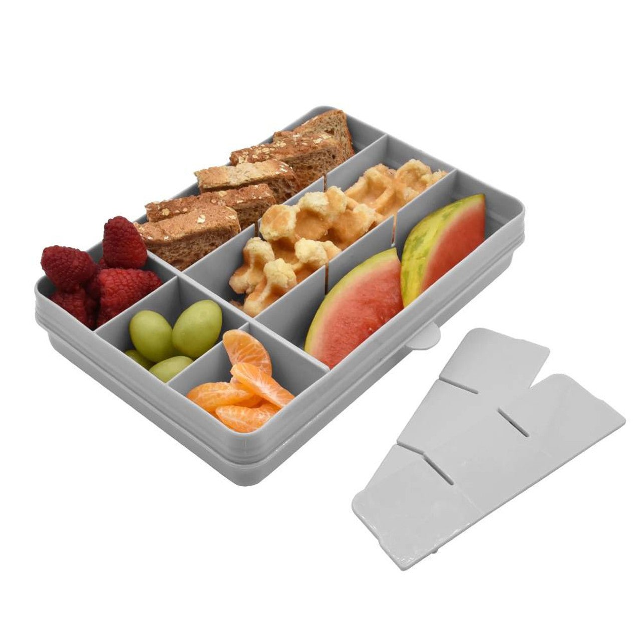 Melii Snackle Box - Grey - 19000
