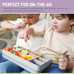 Melii Snackle Box - Grey - 19000