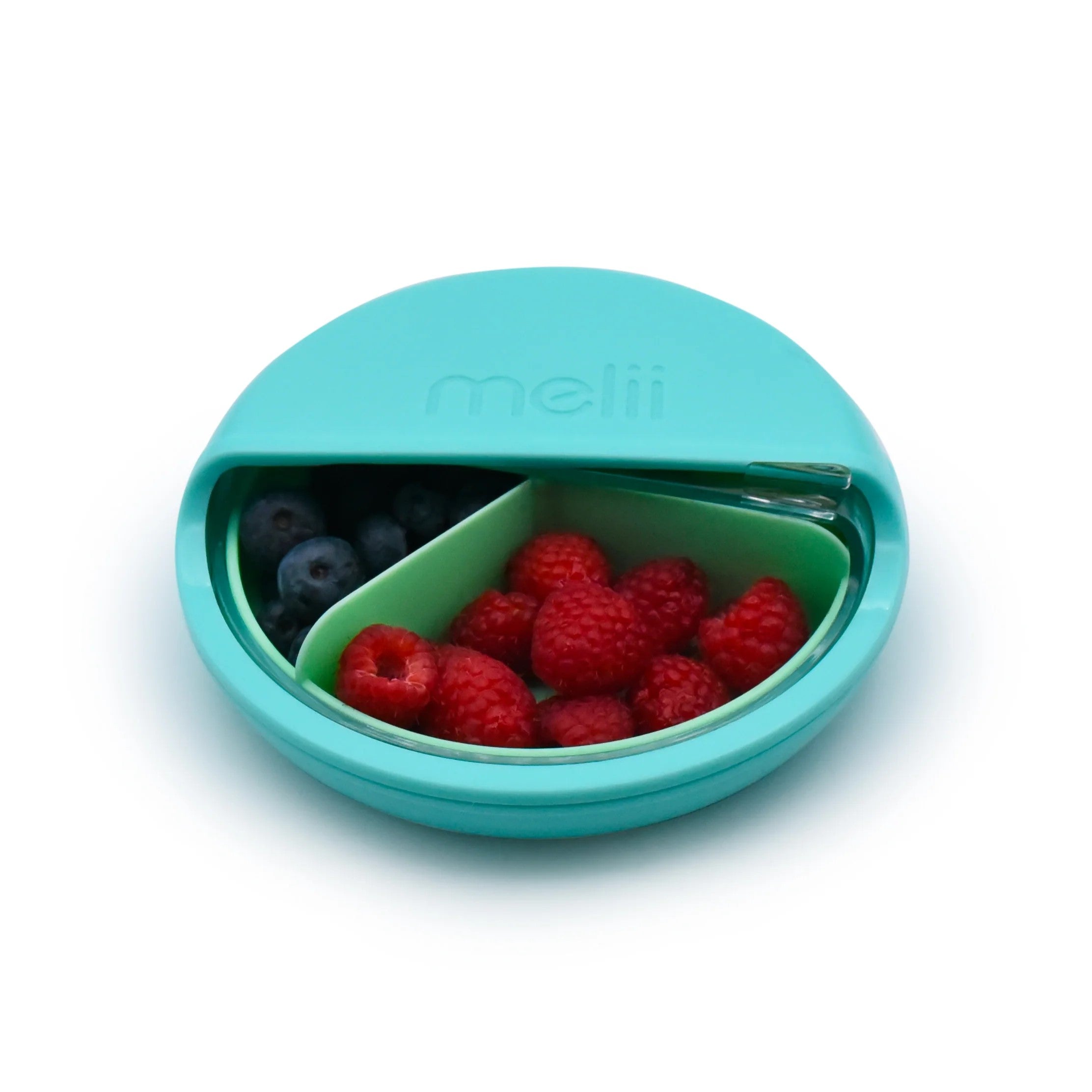 Melii Spin Snack Container - Blue/Mint - 18700
