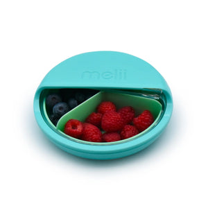 Melii Spin Snack Container - Blue/Mint - 18700