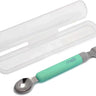 Melii Spork On the Go With Case Mint & grey - 11250