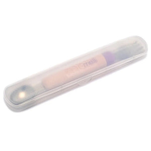 Melii Spork On the Go With Case Pink & purple - 11100