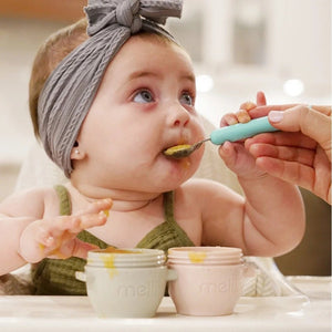 Melii Spork On the Go With Case Pink & purple - 11100