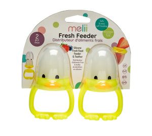 Melli Fresh Feeder - 2 Pack White & Yellow - 16350