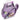 Melli Silicone Divided Plate - Purple - 17600